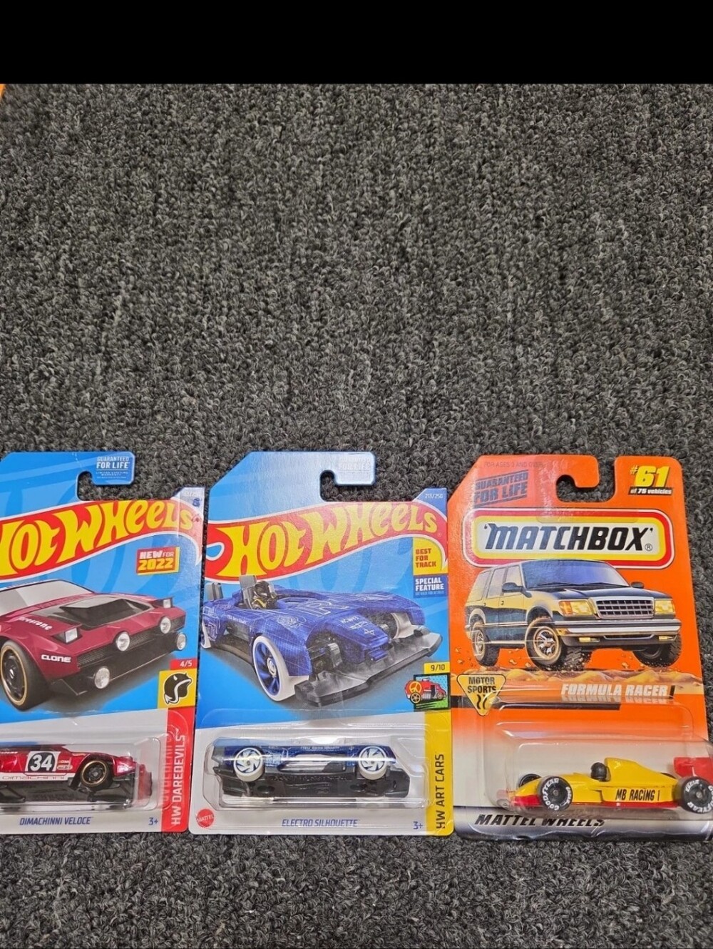 3 Hotwheels See Pictures